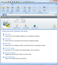 PostgreSQL Data Wizard screenshot